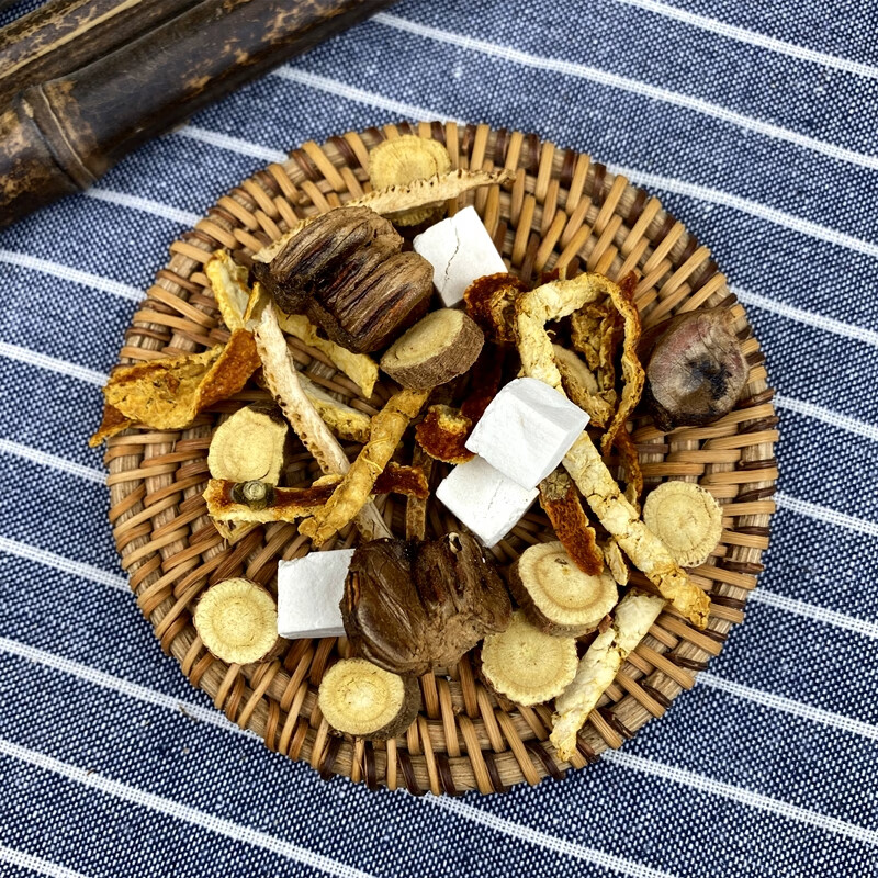 清痰饮橘红陈皮甘草茯苓罗汉果1件20包泡水喝嗓子舒服天然现配