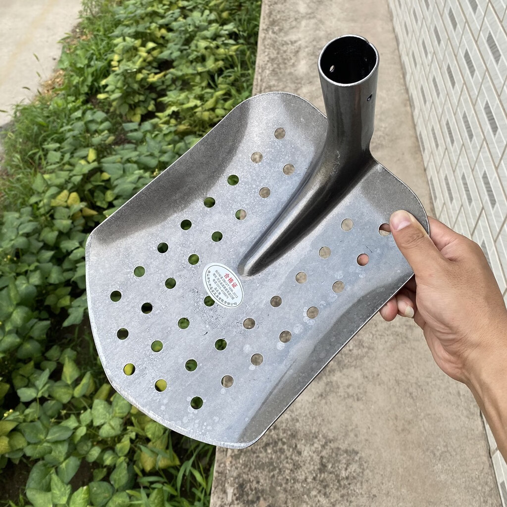 排污漏眼锹清理污水井掏下水道工具漏眼铲掏粪勺捞淤泥锹掏地沟锹 军