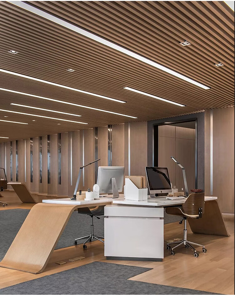 方通灯led长条灯铝方通吊顶专用灯超亮店铺商用办公室条形灯吊灯默认