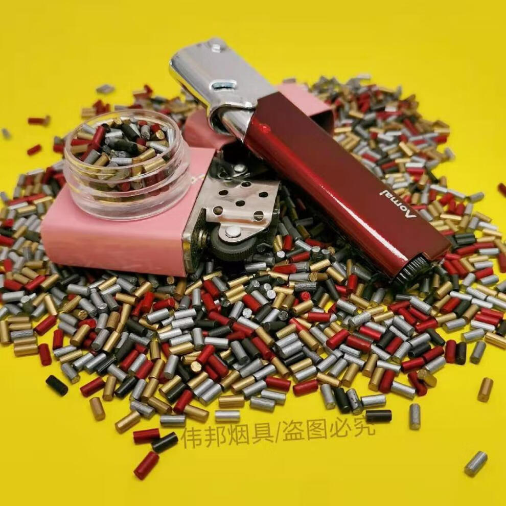 打火石打火石煤油气体打火机通用火石砂轮火花石电石棒原石配件火石粒