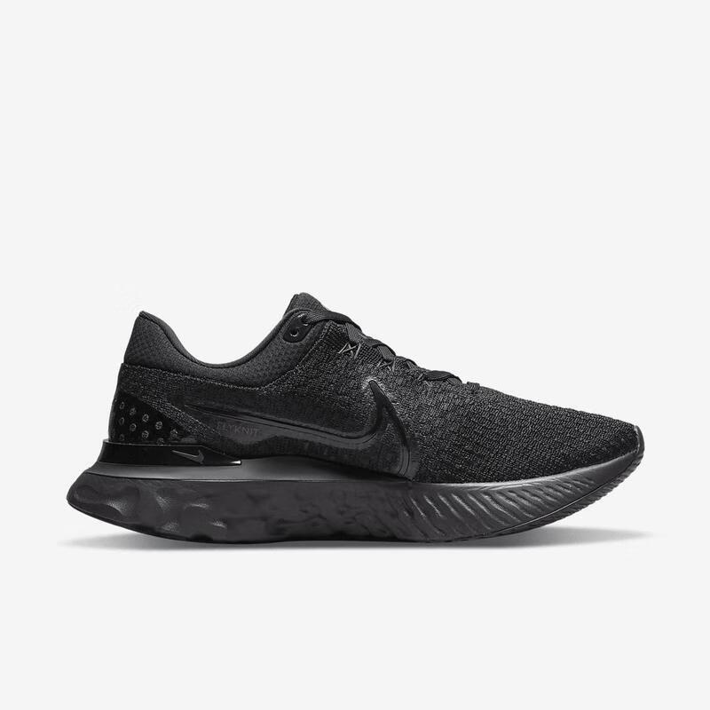 耐克nike react infinity run flyknit 3飞线3男士低帮跑步鞋 幻影白