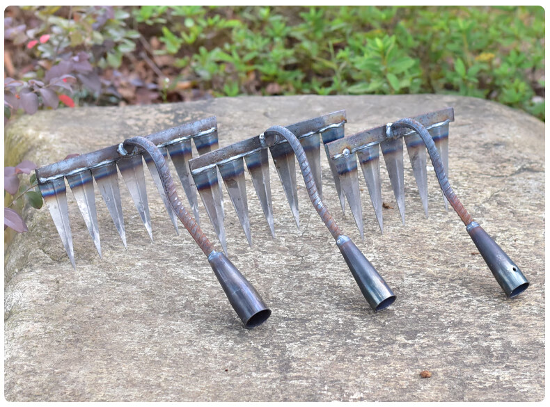 磐阙锄草除草神器六齿耙子除草钢耙农用工具锄头翻地搂草开荒松土耙子