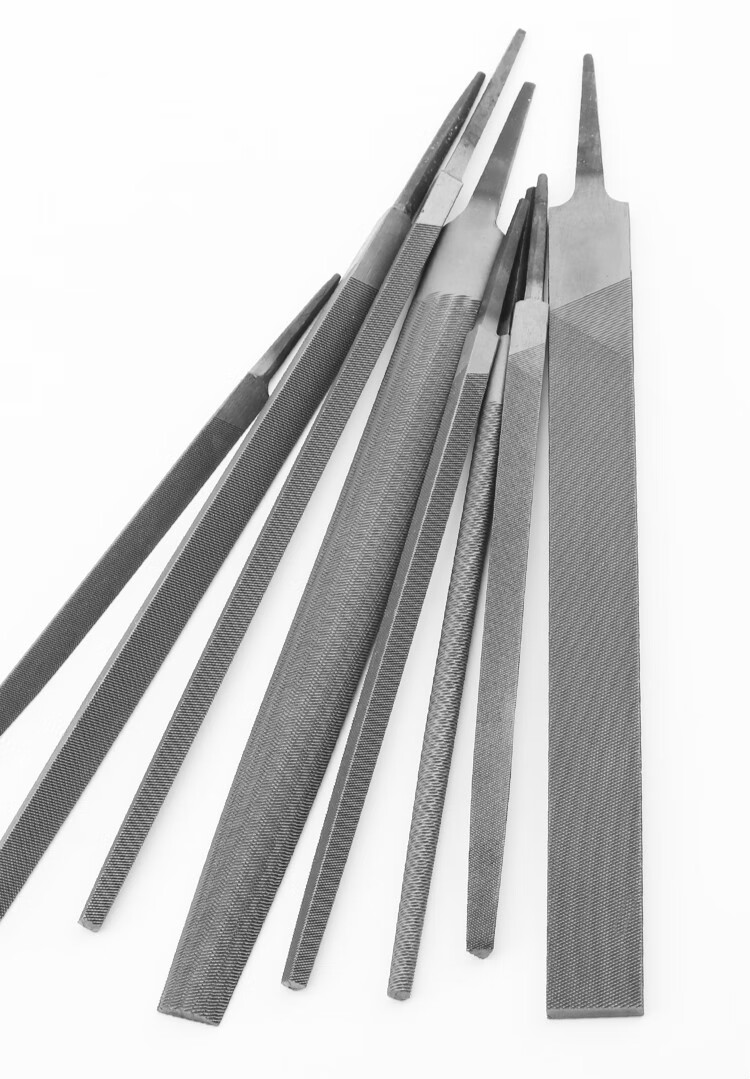 锉刀锉挫刀木锉无柄平锉刀钢锉金属搓刀6 8 10 12寸半圆扁平板粗 12寸