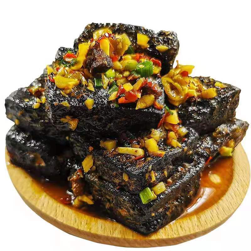 湖南特色老长沙臭豆腐休闲食品网红香辣小吃即食臭豆腐臭干子批发20包