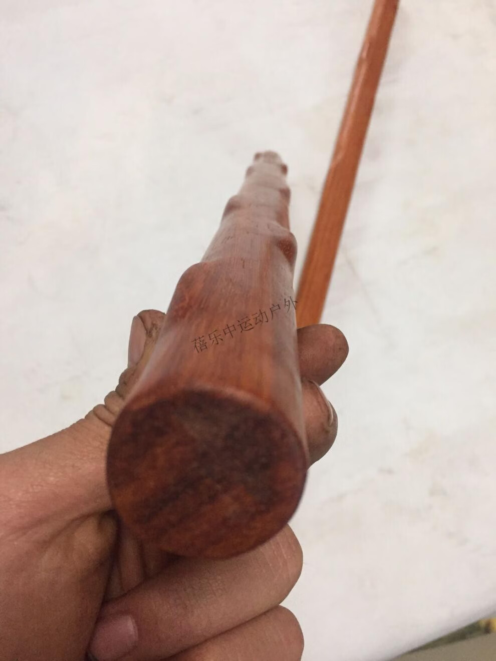 武术疙瘩棍红花梨疙瘩棍太极养生杖菲律宾魔杖汽车防身狼牙棒红木棍