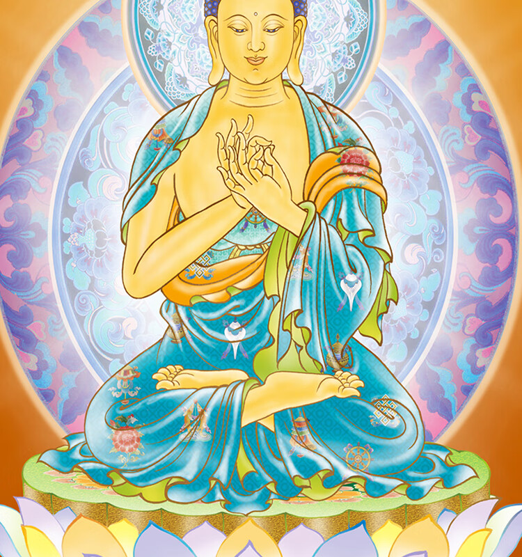 药师七佛画像卷轴画七躬医王菩萨佛像画佛堂寺庙七尊药师如来挂画