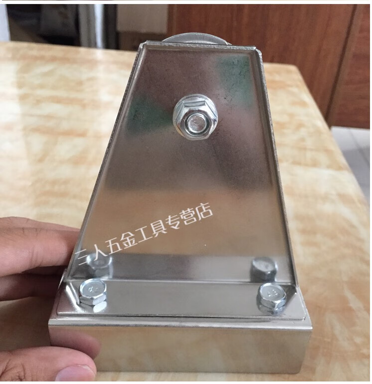 不锈钢手摇升降滑轮加厚旗杆配件手拉绳旗帜吊轮轮子升旗轮旗杆滑轮一