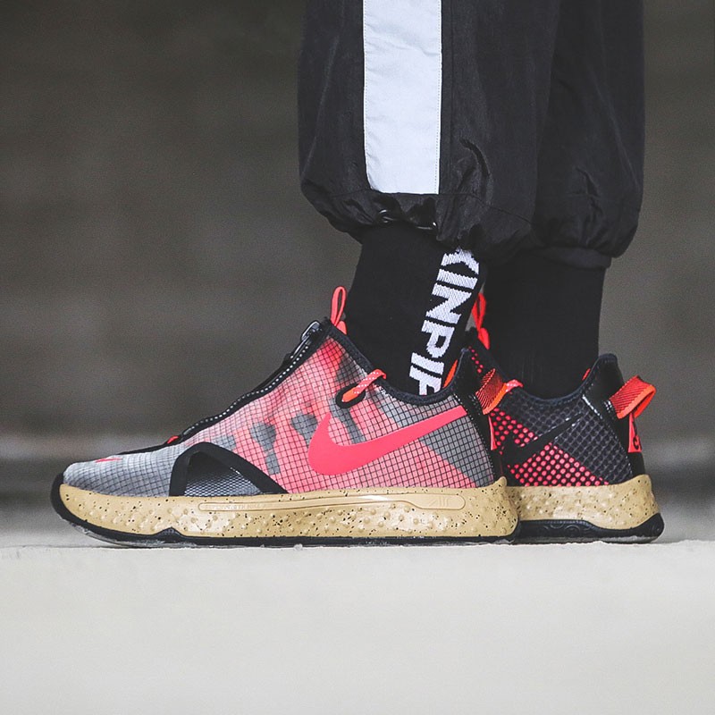 耐克nike paul george pg4保罗乔治4美国队蓝水滴泡椒黑白全明星国内