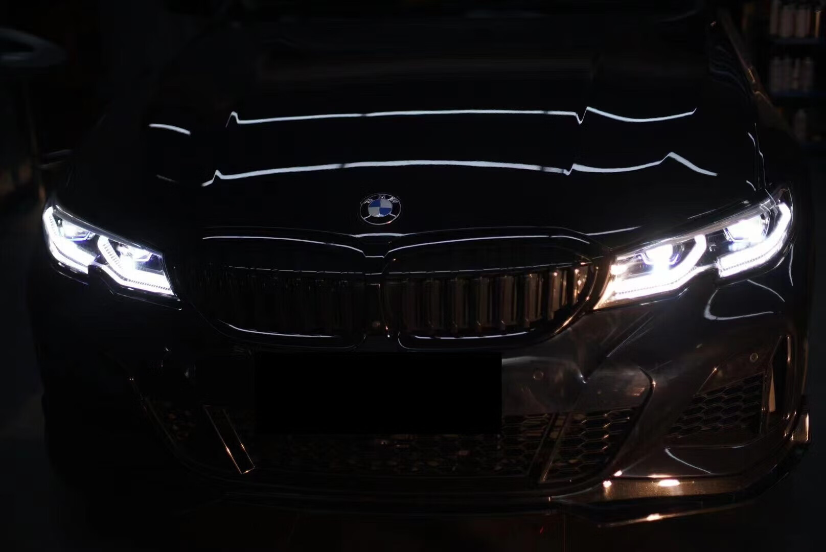 宝马新3系g20g28激光大灯总成320 325 330四近四远日行灯升级改装