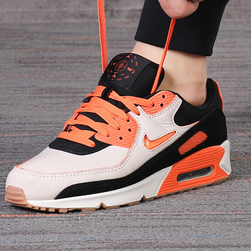 【热】nike耐克跑步鞋男新款airmax90刮刮乐气垫运动鞋cj0611-100 cj