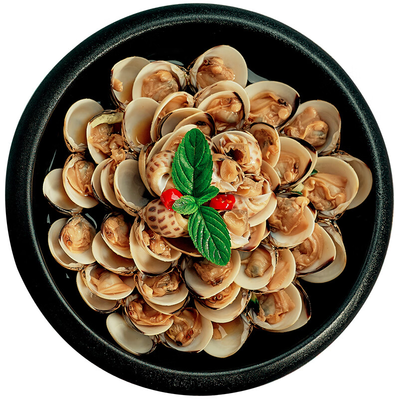 海鲜鲜活水产芒果螺蛤蜊花甲肉花蛤500g冰冻酒店餐饮半成品菜食材