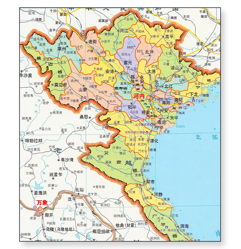 越南地图全图放大图片
