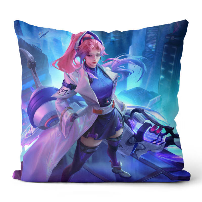 王者荣耀周边卡通动漫抱枕瑶诸葛亮貂蝉送女朋友生日创意礼物定制金蝉