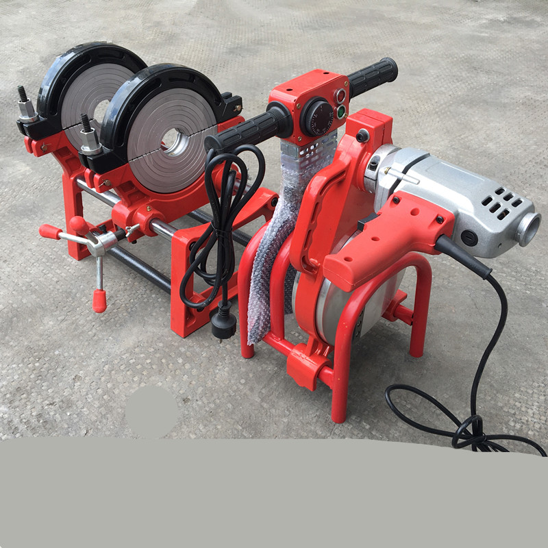 手动pe对焊机热熔焊管机四环pe管焊接对接机熔接器63-160/200 63-160