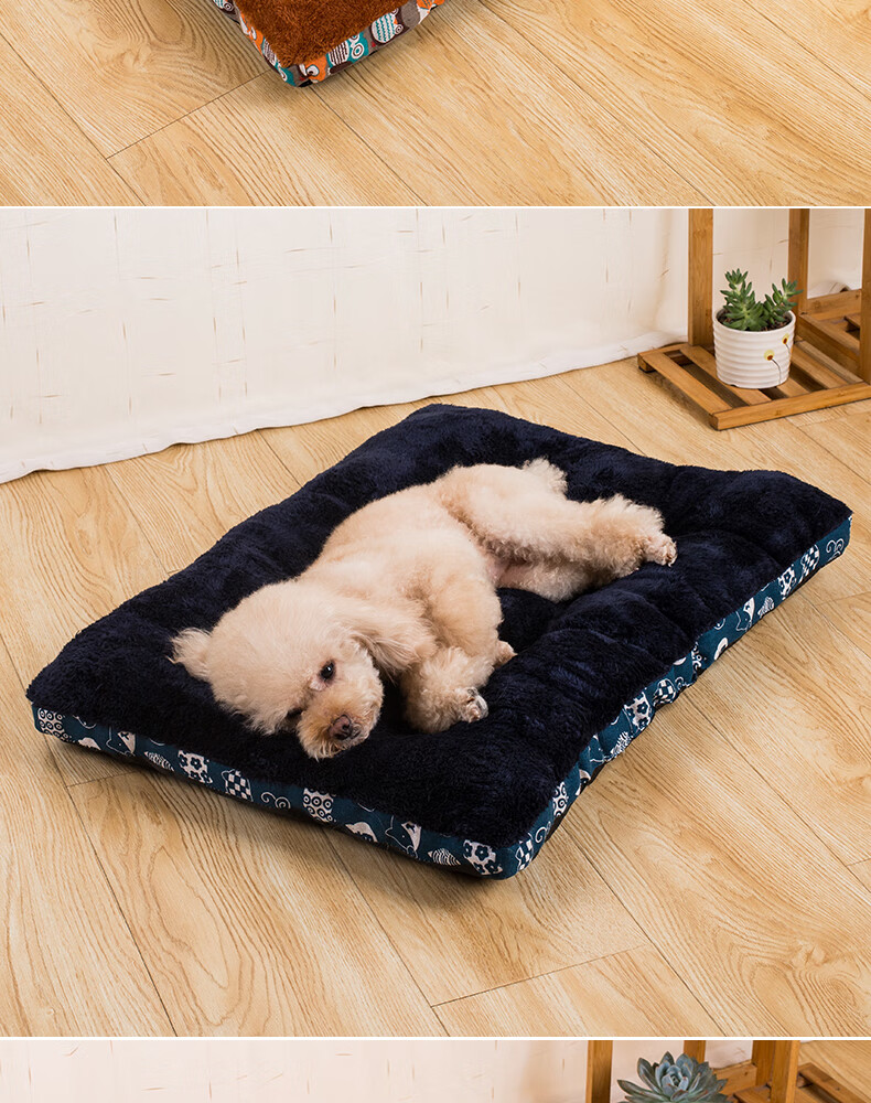 狗狗垫子睡垫秋冬宠物狗狗窝垫猫咪泰迪秋冬款加厚垫子沙发床睡垫