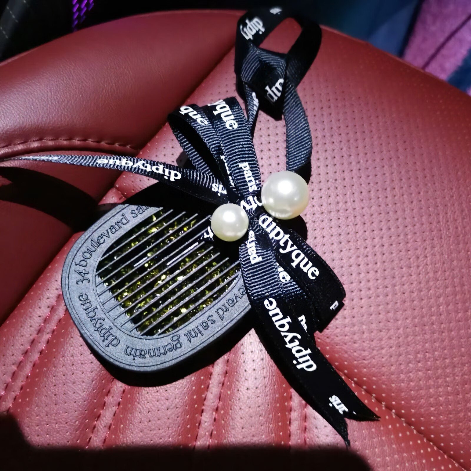 diptyque蒂普提克车载香薰汽车扩香器高端香氛挂绳香水固体补充包 34