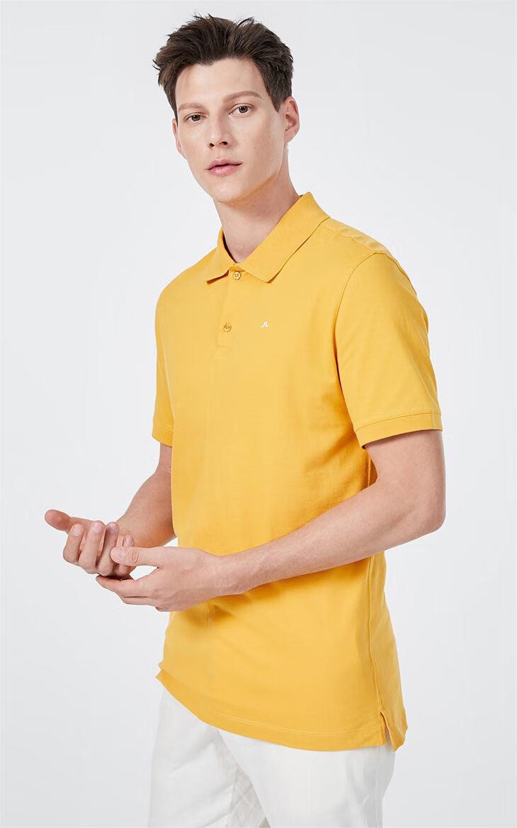 jlindeberg金林德伯格秋季潮流休闲polo衫翻领男短袖进口52123z034