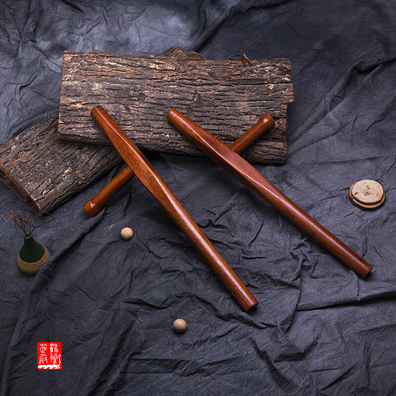 韵友 青冈木双拐 浮萍拐子 武术t拐丁字棍 东方棍 送背袋教程 双拐51