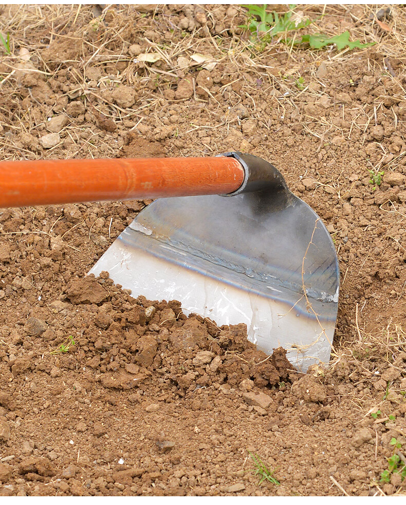 锄头农具种菜两用锄草器农用除草神器家用翻地松土工具多功能带把 特