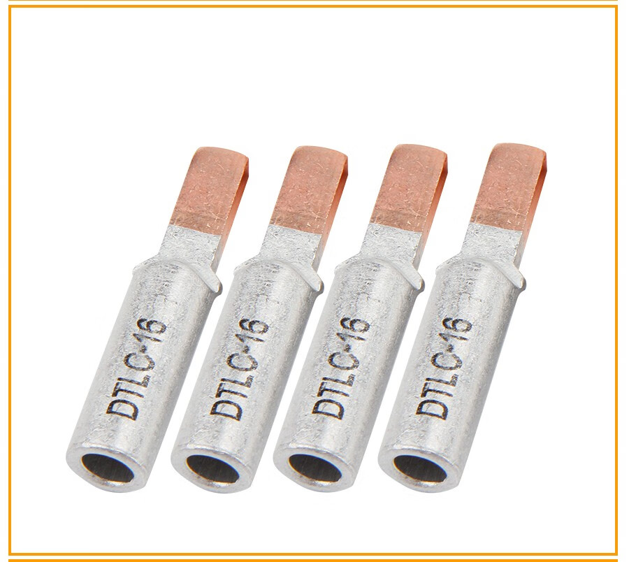 万特弗c45铜铝插针铜铝鼻子dz47空开断路器光伏适用dtldzdtlc铜铝过渡