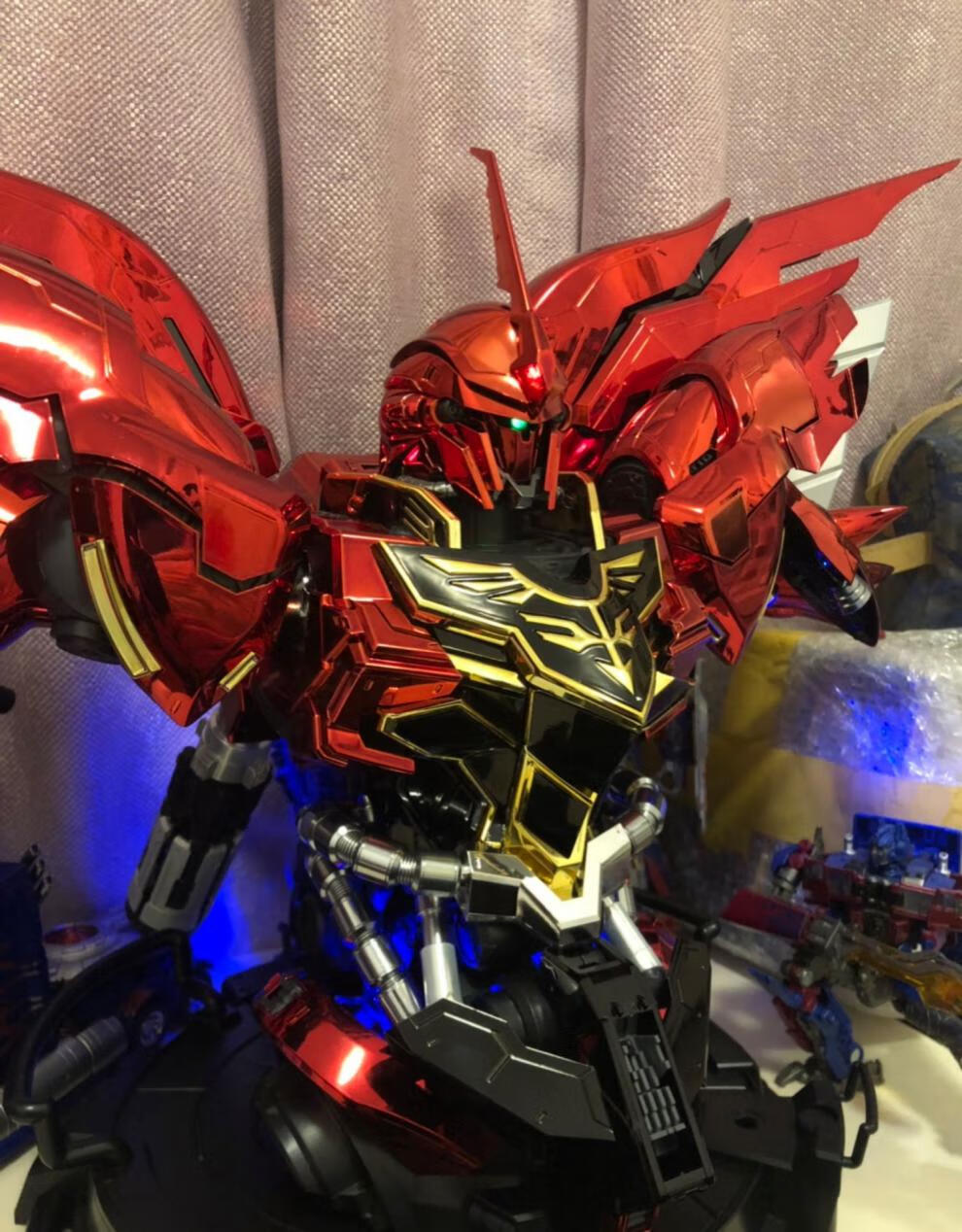 亿辉胸像异星电镀高达胸像亿辉新安洲胸像新安洲电镀限定版电镀高达外