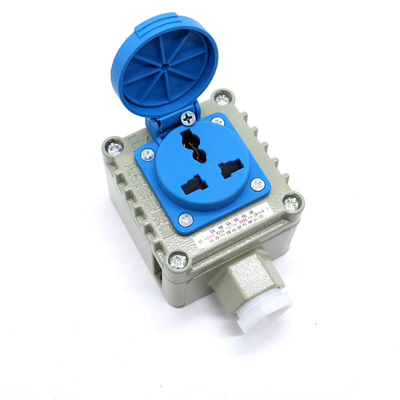 60君闵防爆插座220v五孔明装暗装通用10a16a多孔86型工业防水户外