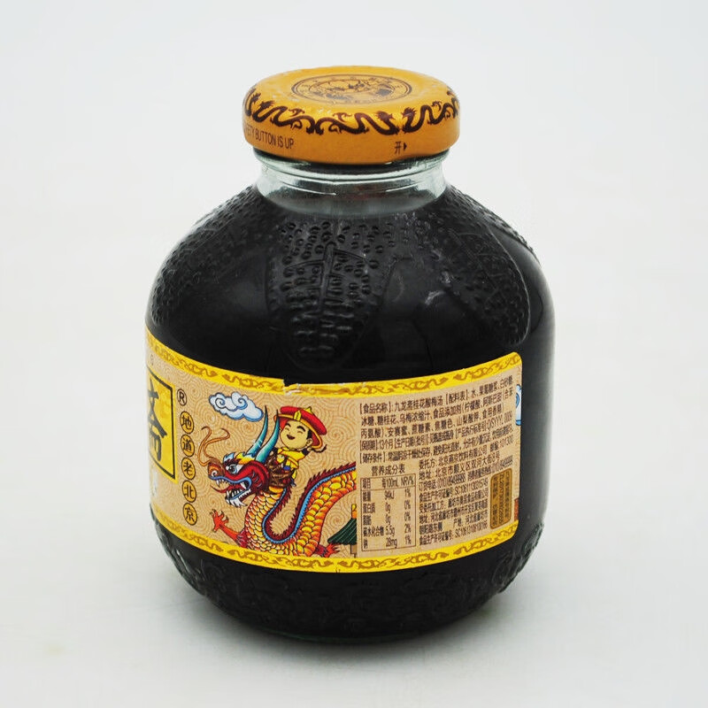 九龙斋桂花酸梅汤 300ml*12瓶 九龙斋桂花酸梅汤 地道老北京乌梅汁