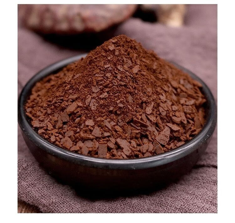 长白山灵芝孢子粉头道碾压破壳片状灵芝粉孢子粉孢子油礼盒 【碾压粉