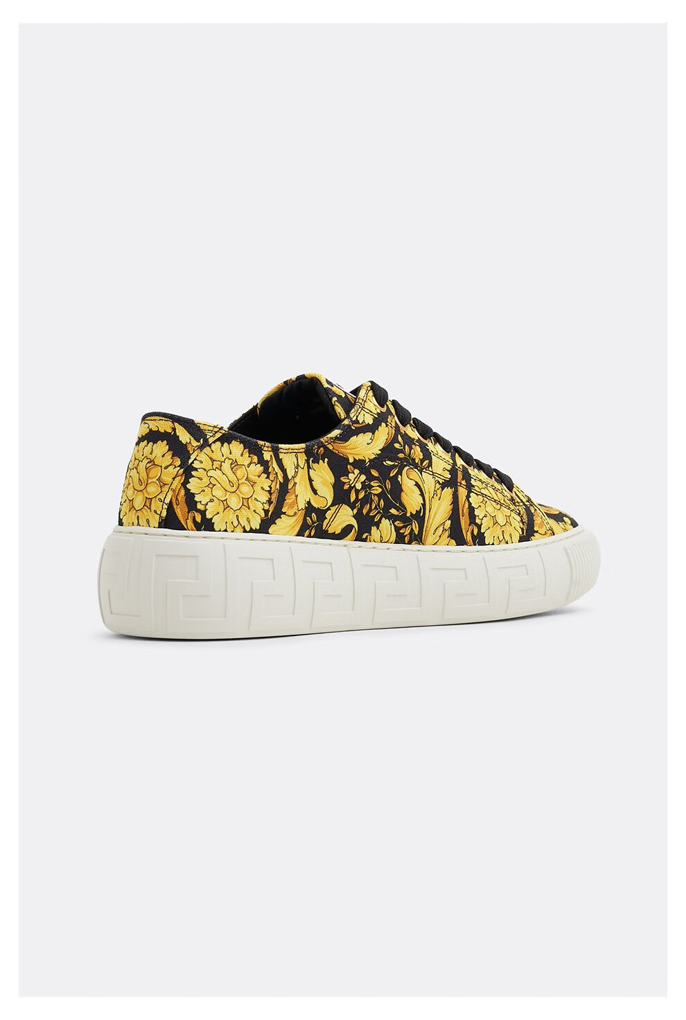 versace 范思哲男鞋 2022新款男士帆布巴洛克印花板鞋休闲运动鞋 dsu