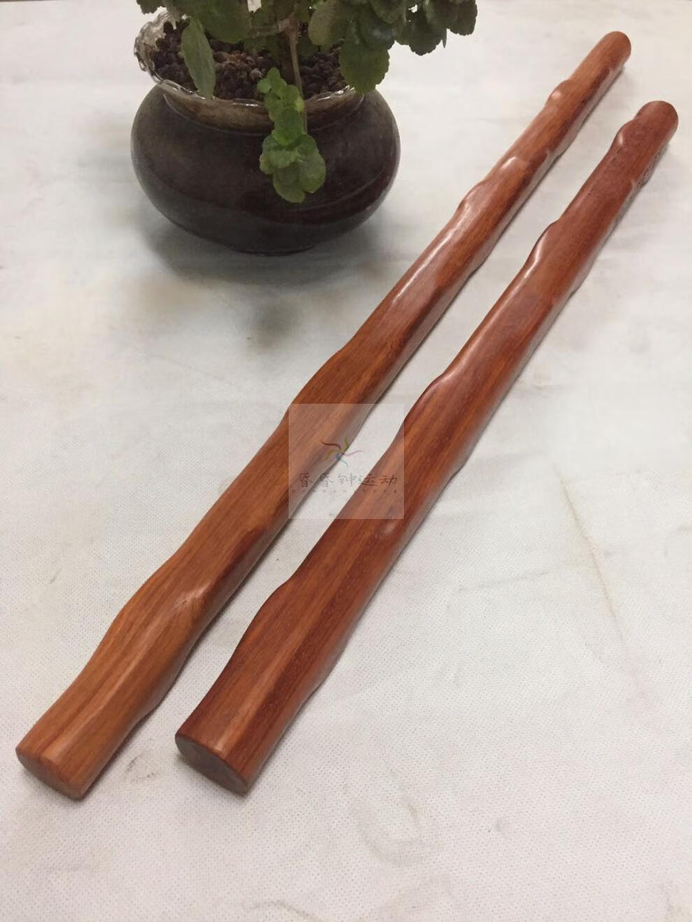 武术棍红木棍红花梨长棍太极养生杖菲律宾魔杖汽车防身武术短棍子 长