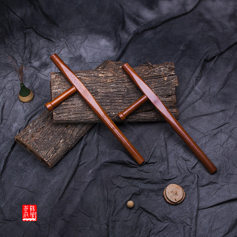 韵友 青冈木双拐 浮萍拐子 武术t拐丁字棍 东方棍 送背袋教程 双拐51