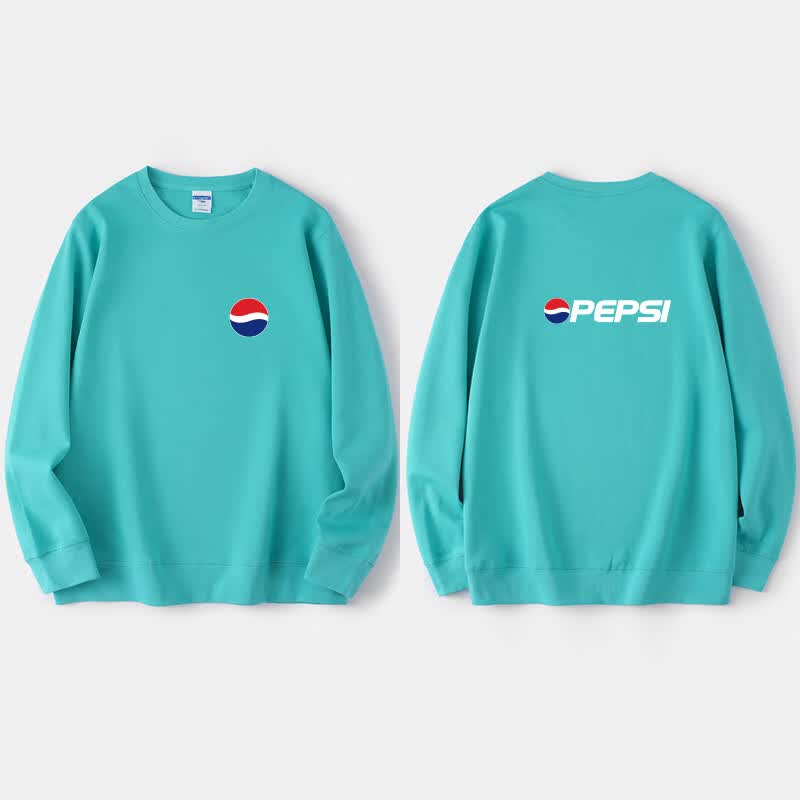 百事可乐联名百事可乐联名pepsi百事可乐卫衣圆领毛圈衣服套头男女