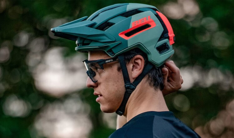 bell头盔srtbell贝尔可拆卸air r山地车洞洞盔enduro越野盔超轻全盔