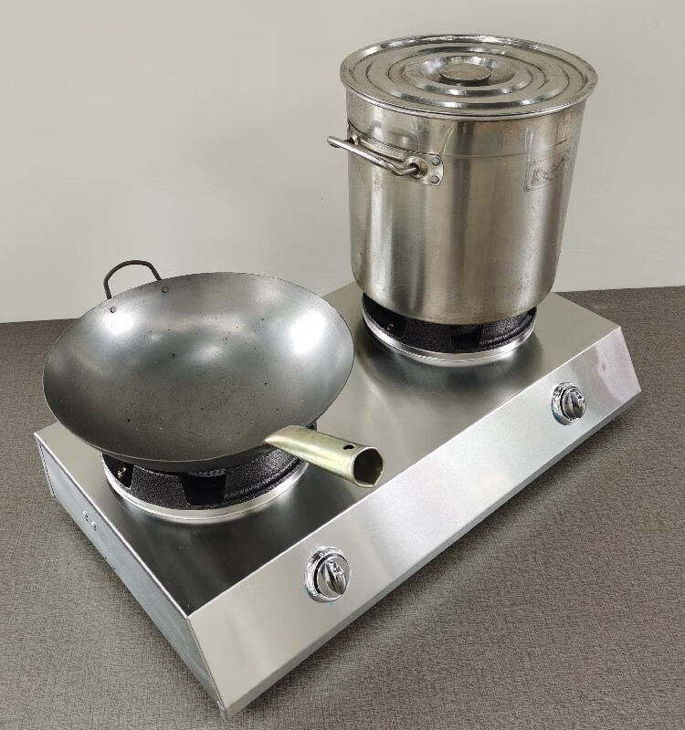 不锈钢沼气灶单灶家用单个沼气专用炉盘粪便沼气池用猛火灶猛火炉 50