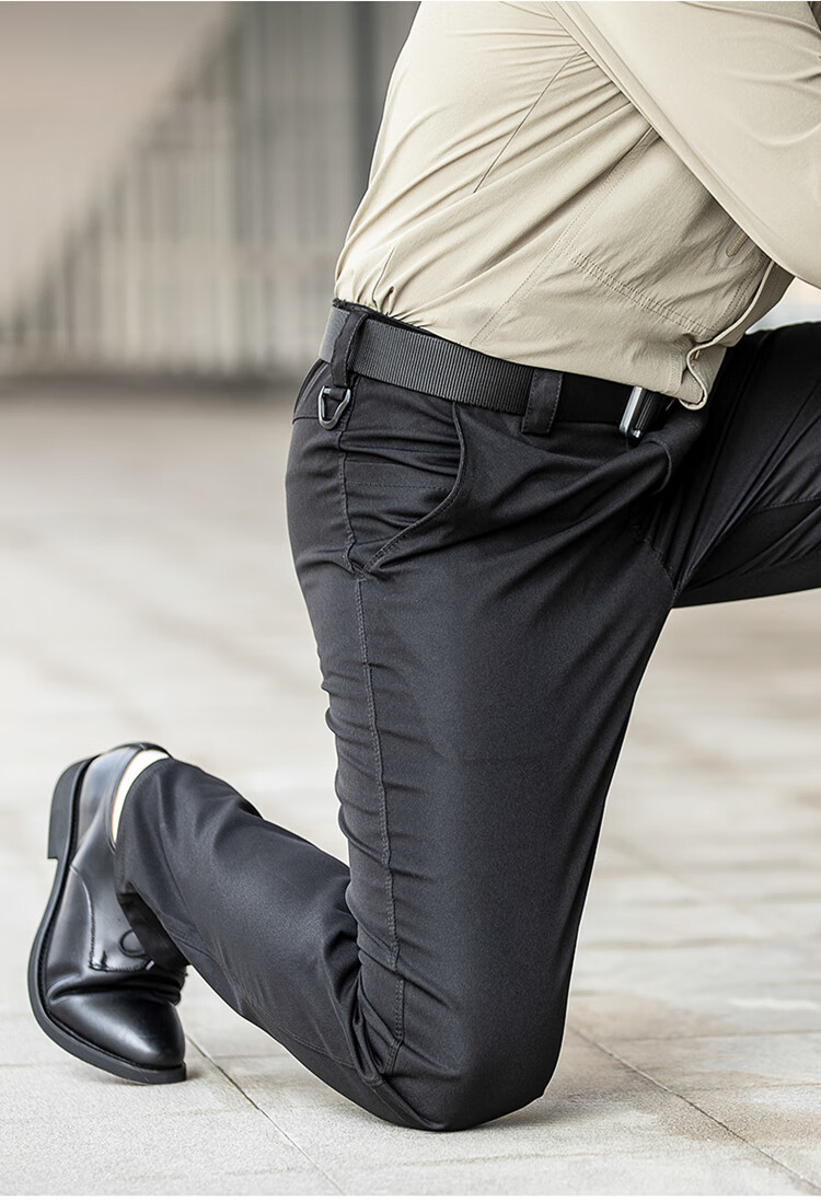 教官服作战裤执政官战术西裤男夏秋弹力修身直筒透气户外战术裤通勤迷