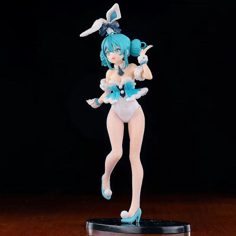 兔女郎初音未来手办女生动漫二次元可爱女孩摆件玩具模型生日礼物