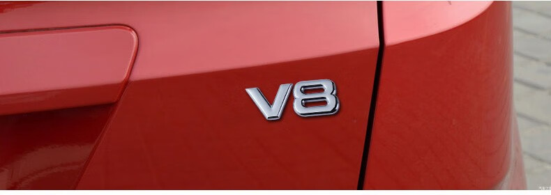 适用新途乐y62车标 v8车贴 v8标志 叶子板标 车门侧标 字母标 排量标