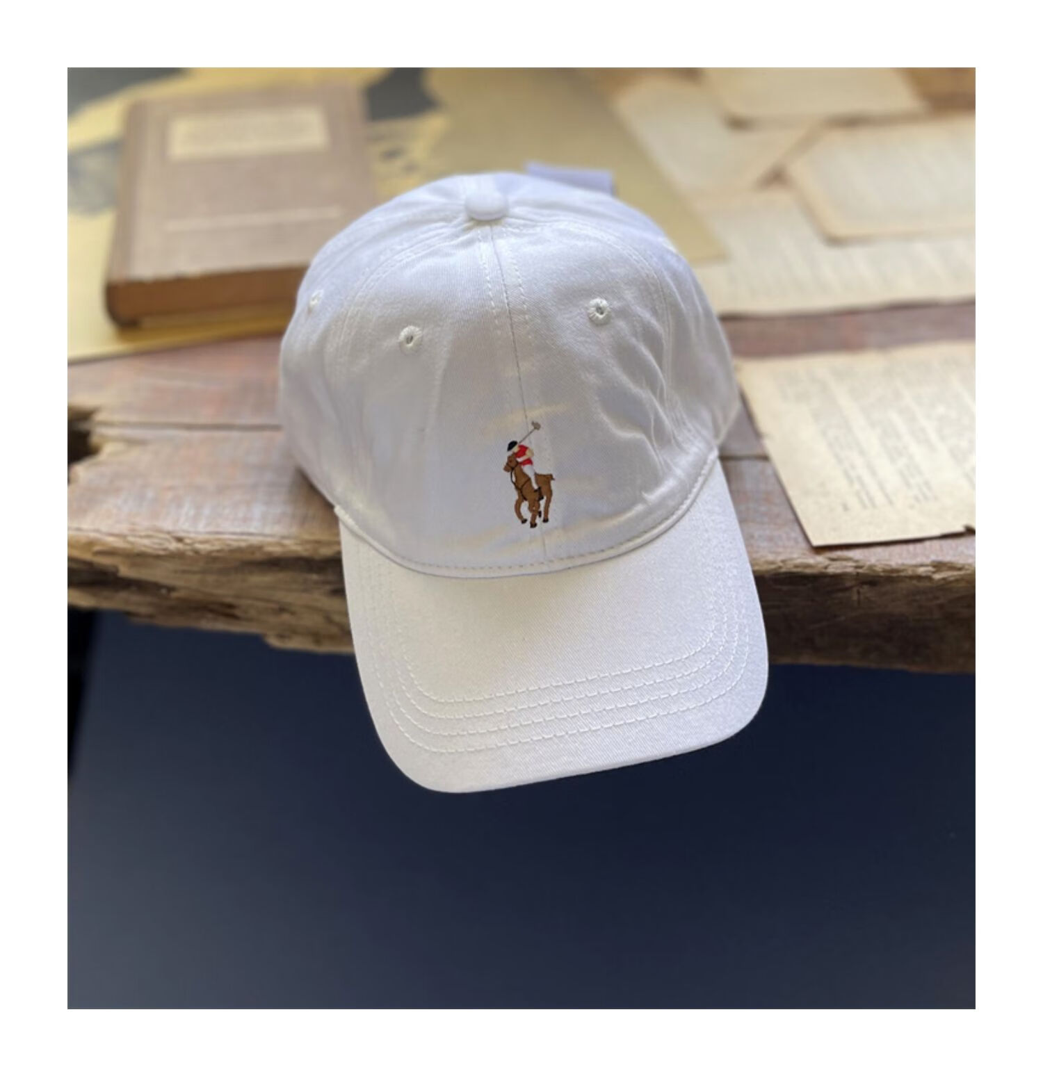 美国国际品牌保罗春季 polo马球水洗软顶棒球帽通用春季小马鸭舌帽