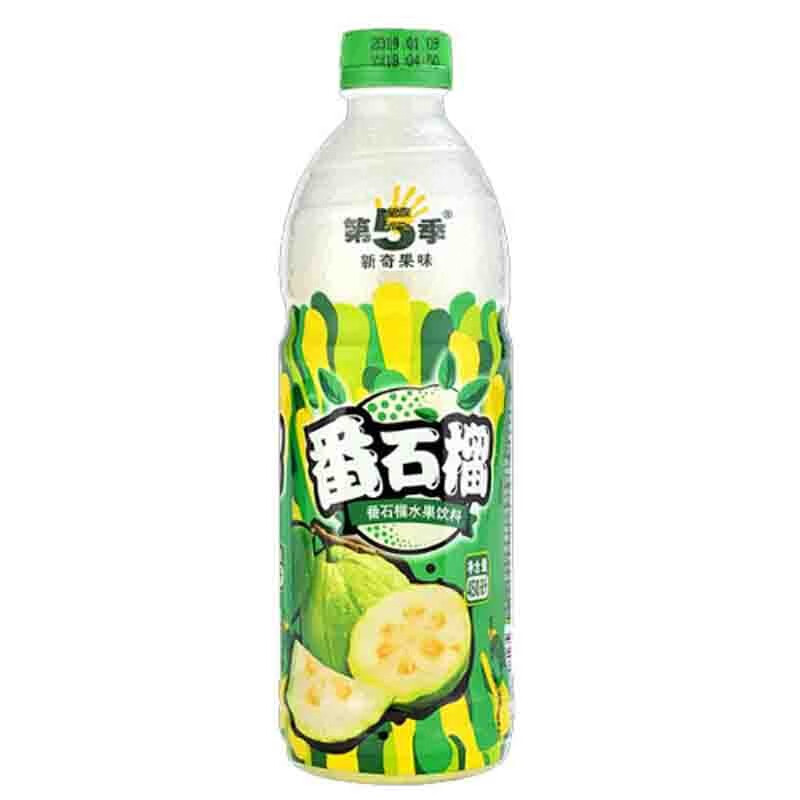 健力宝第五季番石榴饮料450ml/15瓶整箱第5季水蜜桃芒果汁百香果 芒果