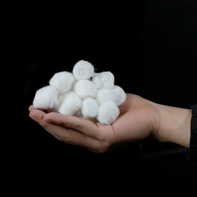 医用脱脂棉球一次性非无菌卫生干药棉大号棉花球家用大