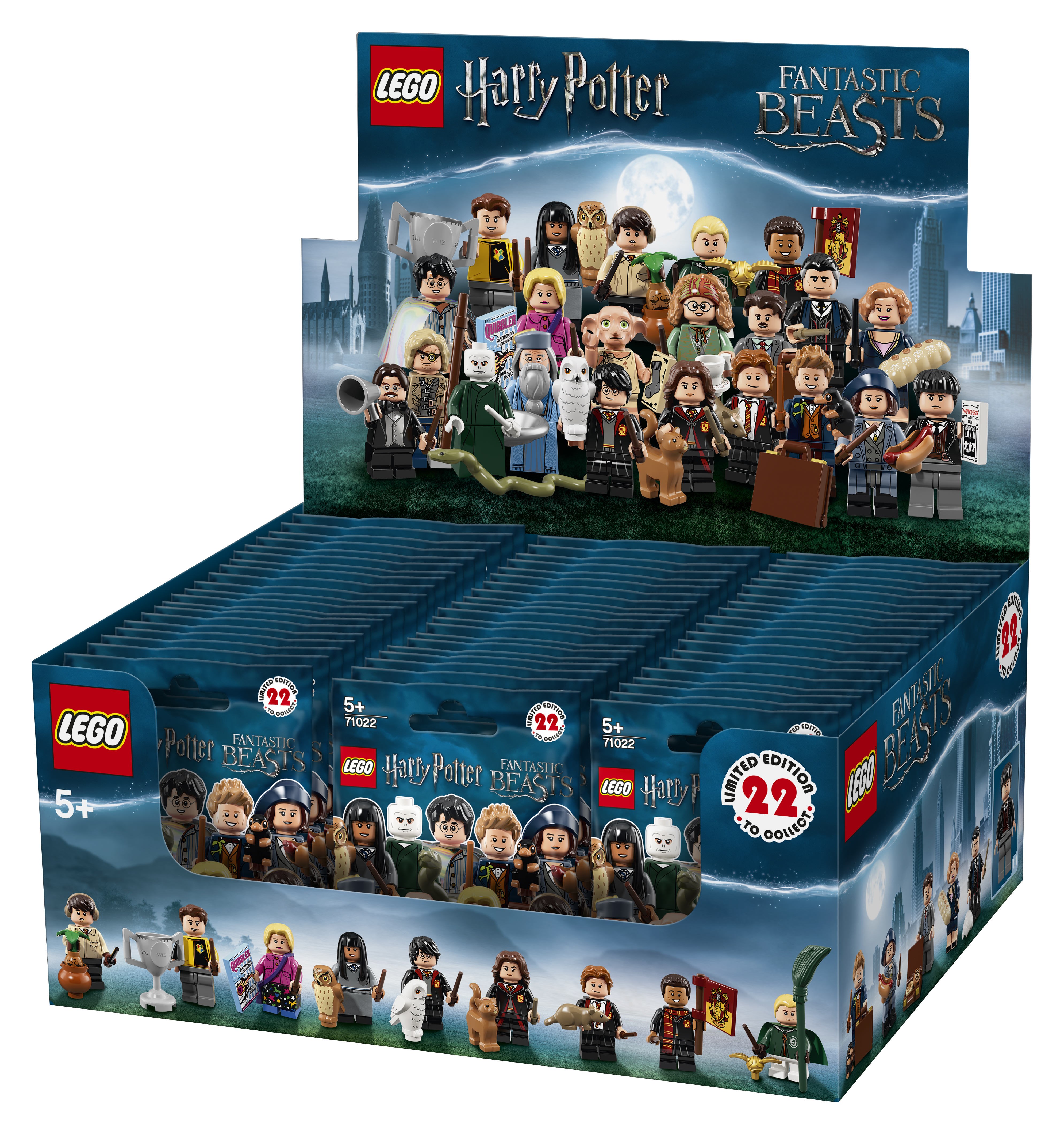 乐高lego 71022 哈利波特与神奇动物 人仔抽抽乐 原封一全套 16