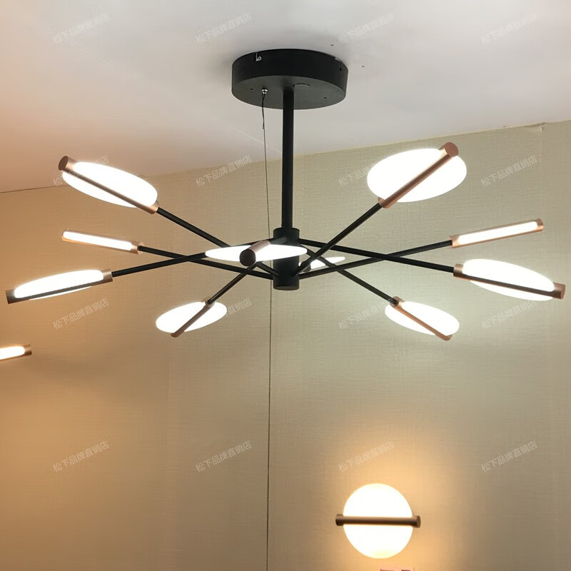 松下(panasonic) led吊灯现代大气个性创意设计饭厅餐厅灯hhlz8603