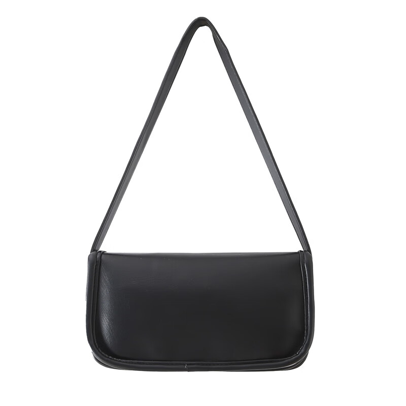 brandy·melville法棍包感bm腋下斜挎包单肩包手提小包包女 黑色 包女