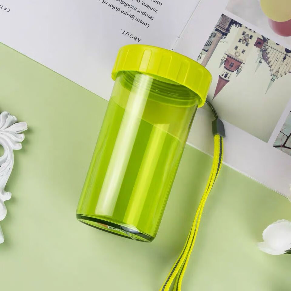特百惠同款雅致水杯塑料口杯便携小巧防漏运动儿童学生随手杯子礼物