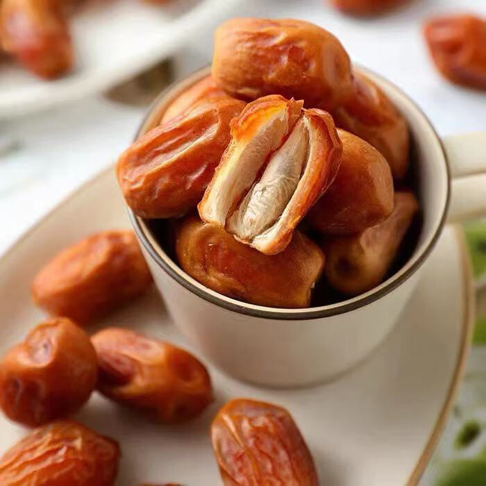 伊拉克椰枣正宗黄椰枣新鲜椰枣颗粒饱满干净口感甘甜煮粥煲汤煮饭 选