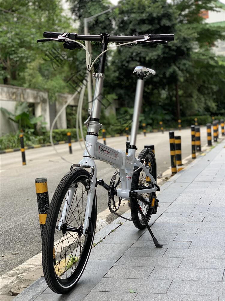 速降山地車 閃電自行車男女城市競速自行車20寸摺疊車自行車組裝鋁