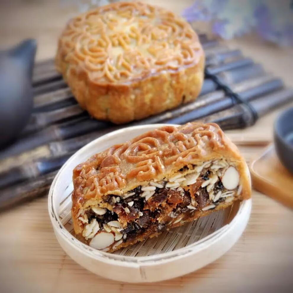 惠州郭师傅叉烧皇月饼广式手工制作中秋月饼惠东郭师傅叉烧皇 叉烧皇