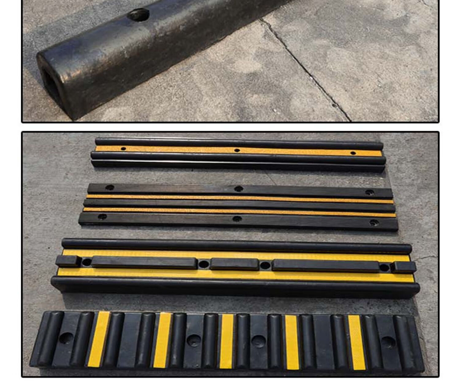 月台墙面防撞橡胶条防撞块缓冲垫橡胶护舷 防撞条1000*160*50【图片