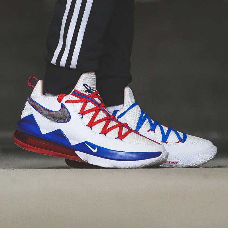 耐克nikelebronxviilowlbj17詹姆斯17黑红白绿紫男子低帮篮球鞋cd