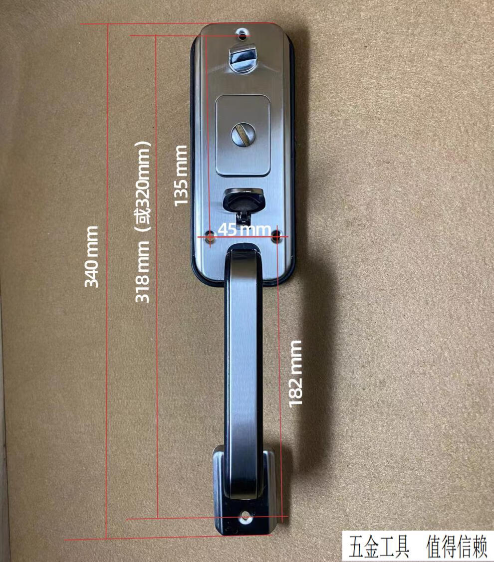 罗普斯金门锁老式安装图片